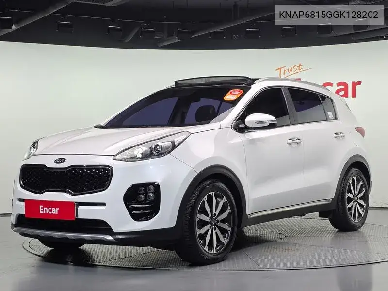 KIA SPORTAGE 2016, VIN KNAP6815GGK128202
