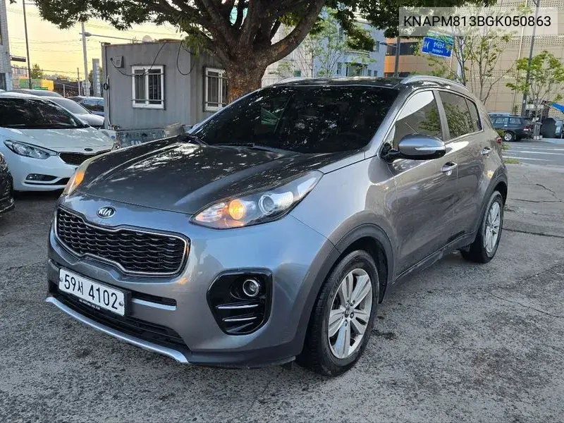 KIA SPORTAGE 2016, VIN KNAPM813BGK050863