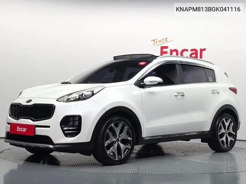KIA SPORTAGE 2016, VIN KNAPM813BGK041116