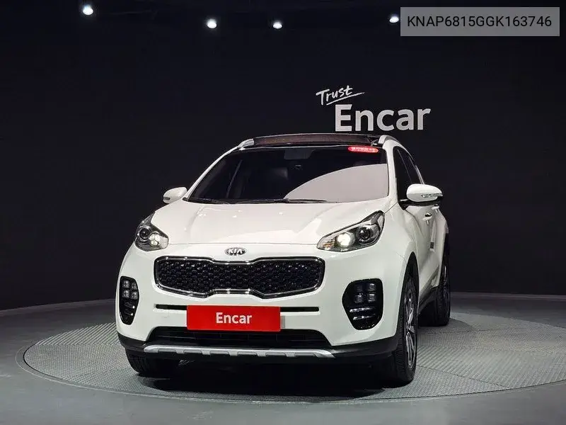 2016 KIA SPORTAGE VIN KNAP6815GGK163746 — фото 2