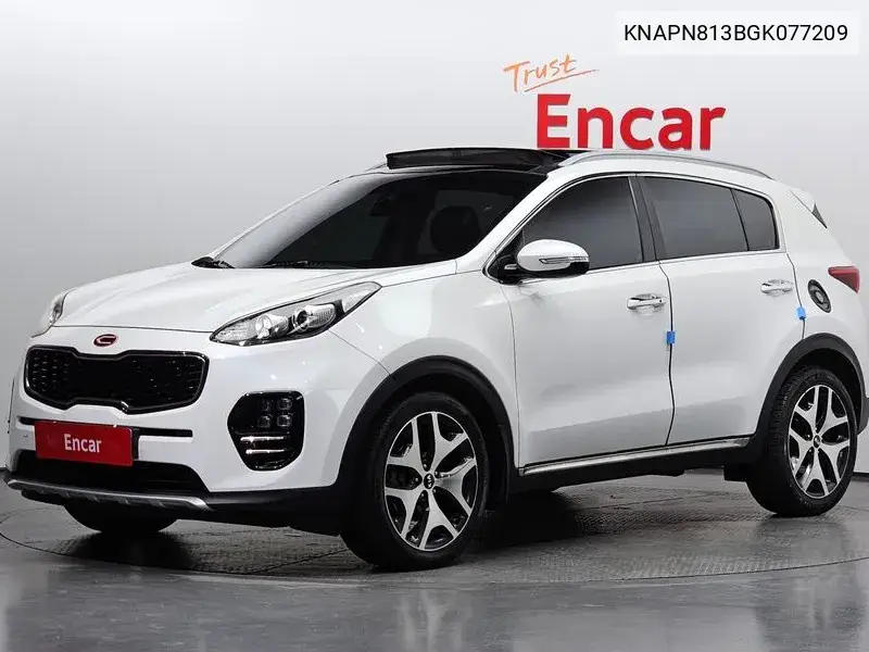 KIA SPORTAGE 2016, VIN KNAPN813BGK077209