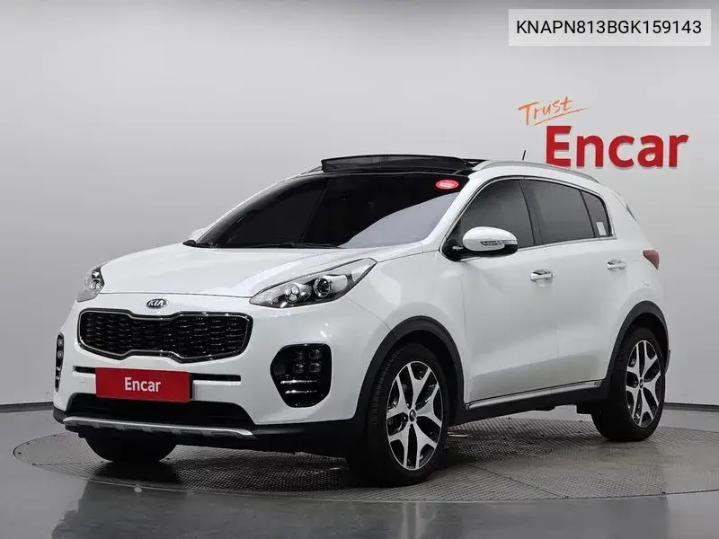 KIA SPORTAGE 2016, VIN KNAPN813BGK159143