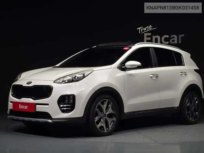KIA SPORTAGE 2016, VIN KNAPN813BGK031458