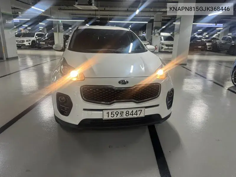 KIA SPORTAGE 2017, VIN KNAPN815GJK368446