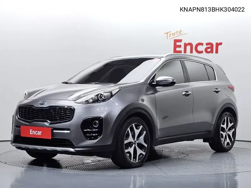 KIA SPORTAGE 2017, VIN KNAPN813BHK304022
