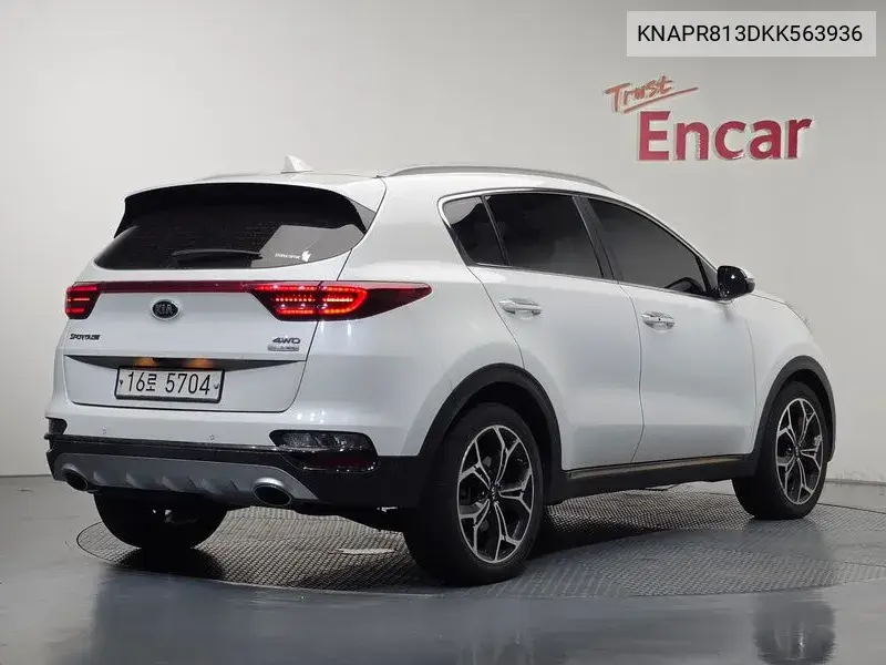 2018 KIA SPORTAGE VIN KNAPR813DKK563936 — фото 2