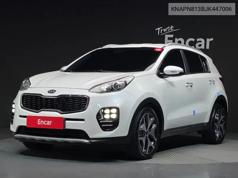 KIA SPORTAGE 2018, VIN KNAPN813BJK447006