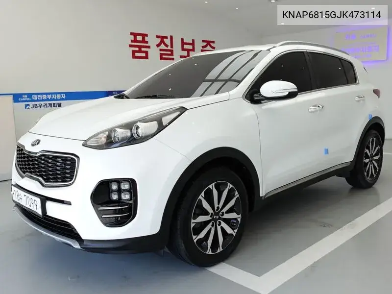 KIA SPORTAGE 2018, VIN KNAP6815GJK473114