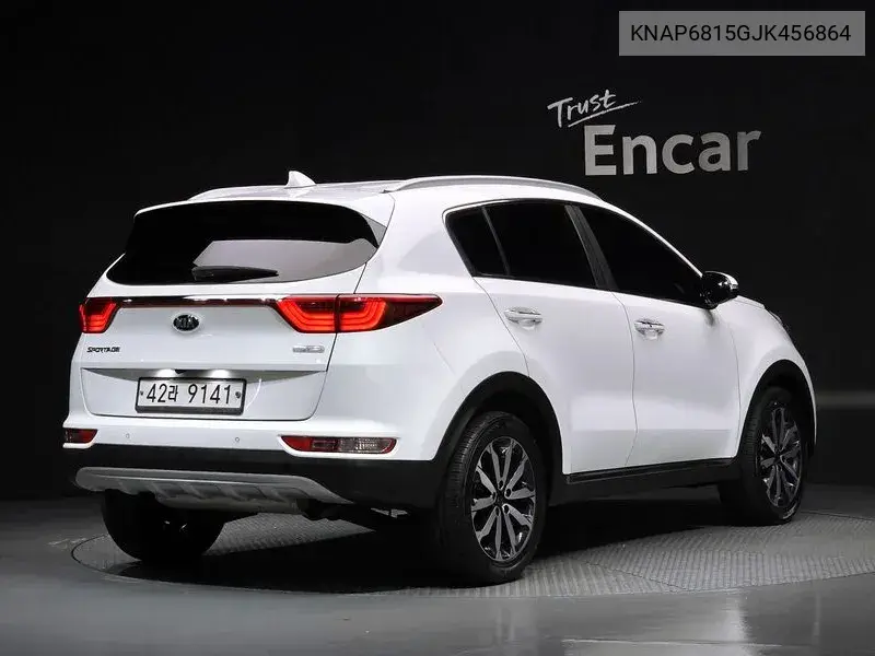 2018 KIA SPORTAGE VIN KNAP6815GJK456864 — фото 2