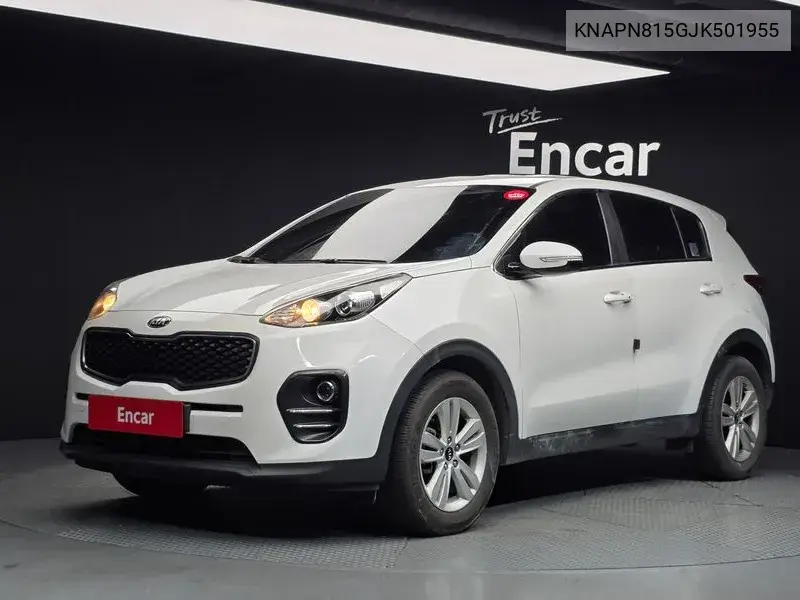 KIA SPORTAGE 2018, VIN KNAPN815GJK501955