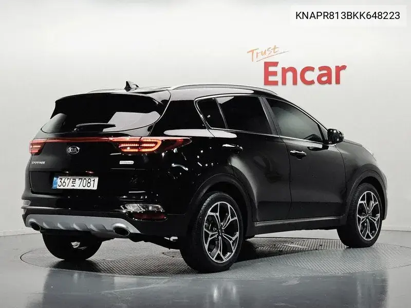 2019 KIA SPORTAGE VIN KNAPR813BKK648223 — фото 2