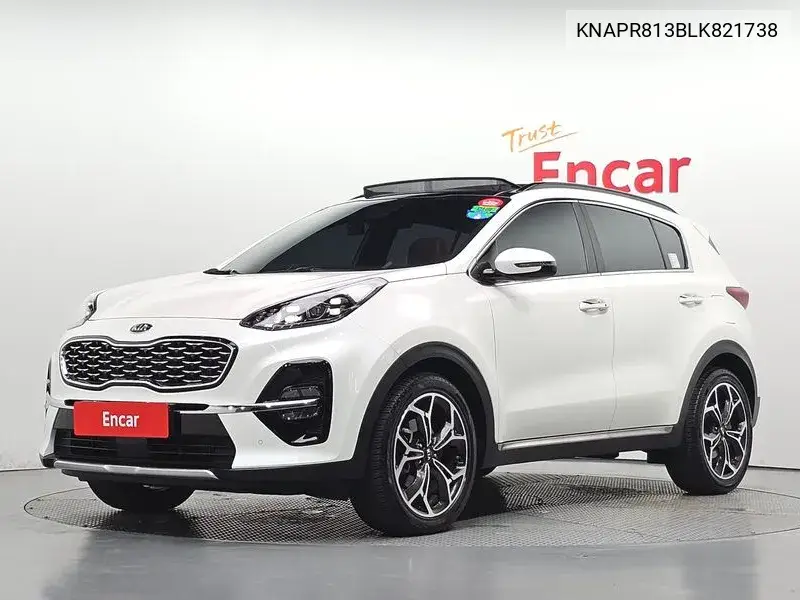 KIA SPORTAGE 2020, VIN KNAPR813BLK821738