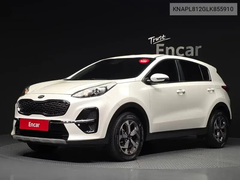 KIA SPORTAGE 2020, VIN KNAPL812GLK855910