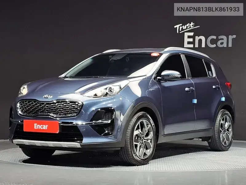 KIA SPORTAGE 2020, VIN KNAPN813BLK861933