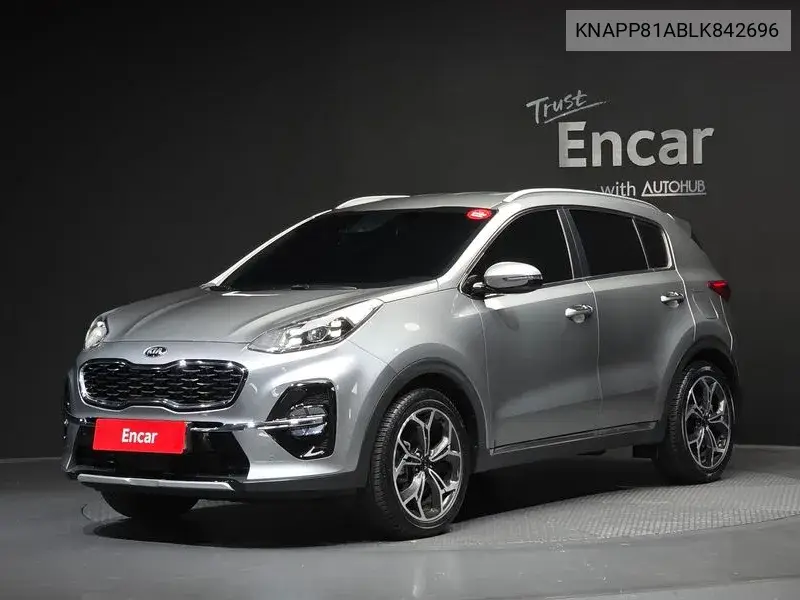 KIA SPORTAGE 2020, VIN KNAPP81ABLK842696