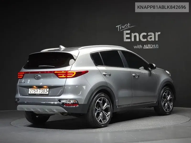2020 KIA SPORTAGE VIN KNAPP81ABLK842696 — фото 2