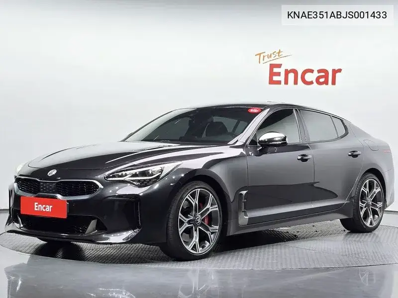 KIA STINGER 2017, VIN KNAE351ABJS001433