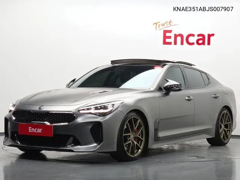 KIA STINGER 2017, VIN KNAE351ABJS007907