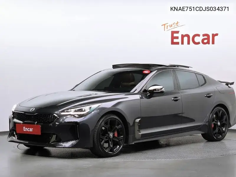 KIA STINGER 2018, VIN KNAE751CDJS034371