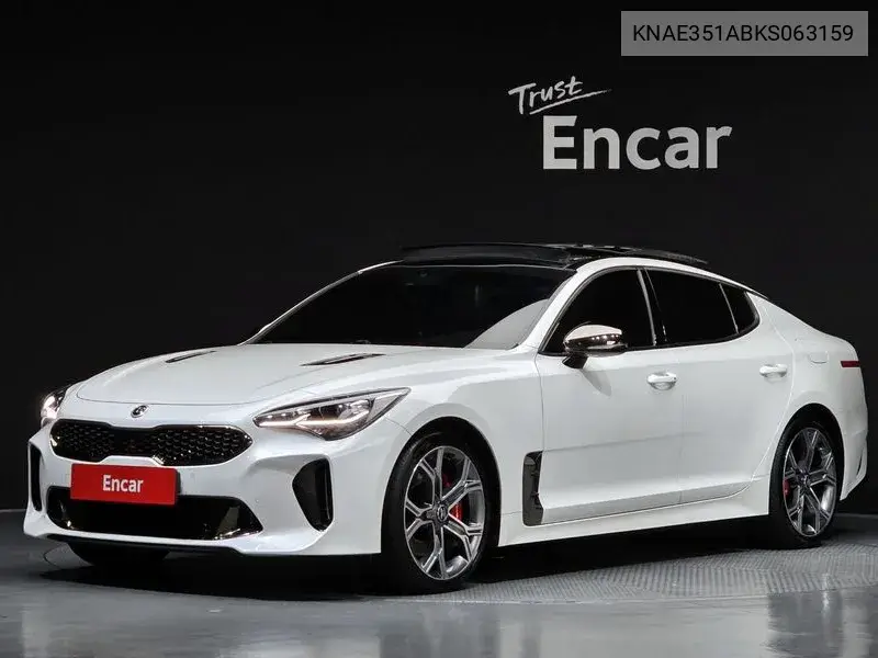 KIA STINGER 2019, VIN KNAE351ABKS063159