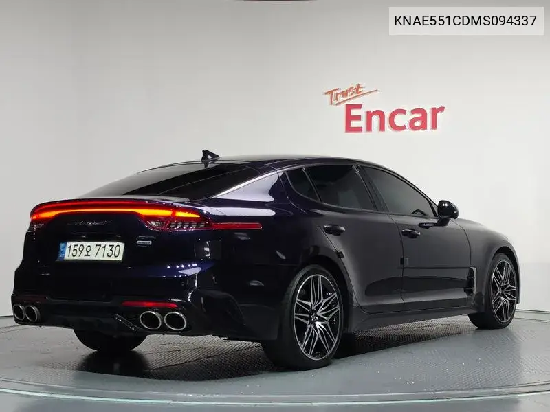 2020 KIA STINGER VIN KNAE551CDMS094337 — фото 2