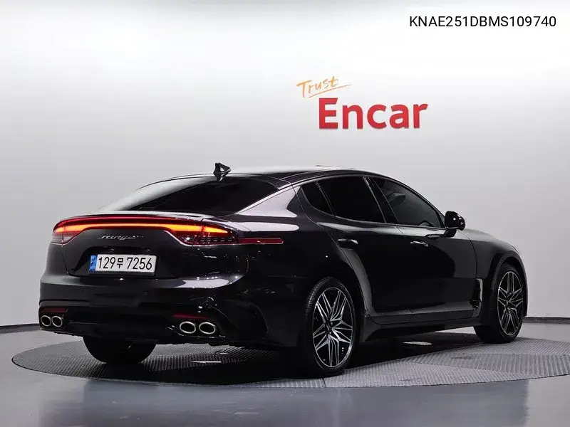 2021 KIA STINGER VIN KNAE251DBMS109740 — фото 2