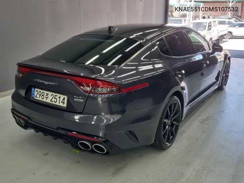 2021 KIA STINGER VIN KNAE551CDMS107532 — фото 2