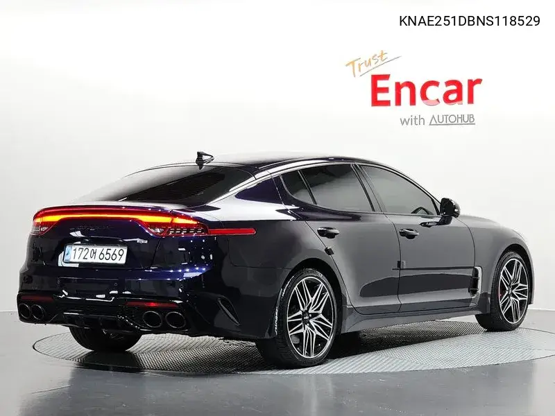 KIA STINGER 2022, VIN KNAE251DBNS118529