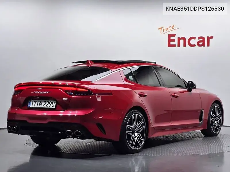 2022 KIA STINGER VIN KNAE351DDPS126530 — фото 2