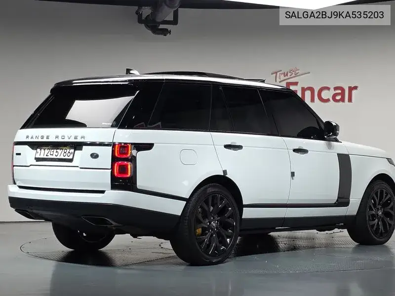 LAND ROVER N/A 2019, VIN SALGA2BJ9KA535203