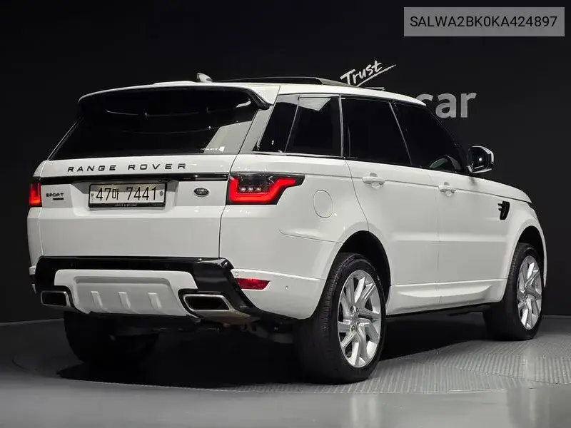 LAND ROVER RANGE ROVER SPORT 2019, VIN SALWA2BK0KA424897
