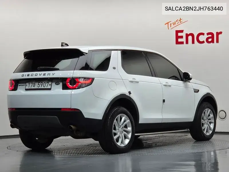 2018 LAND ROVER DISCOVERY SPORT VIN SALCA2BN2JH763440 — фото 2