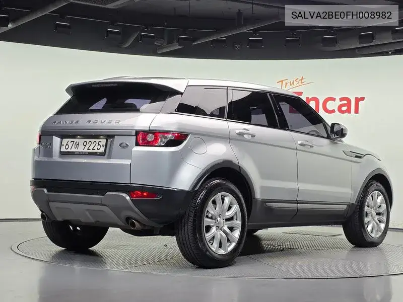 2015 LAND ROVER RANGE ROVER EVOQUE VIN SALVA2BE0FH008982 — фото 2