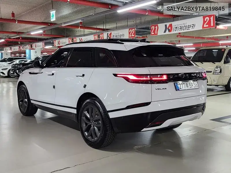 2025 LAND ROVER RANGE ROVER VELAR VIN SALYA2BX9TA819845 — фото 2