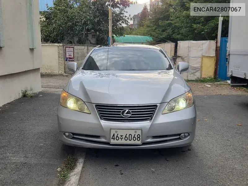 LEXUS ES 2008, VIN N/A