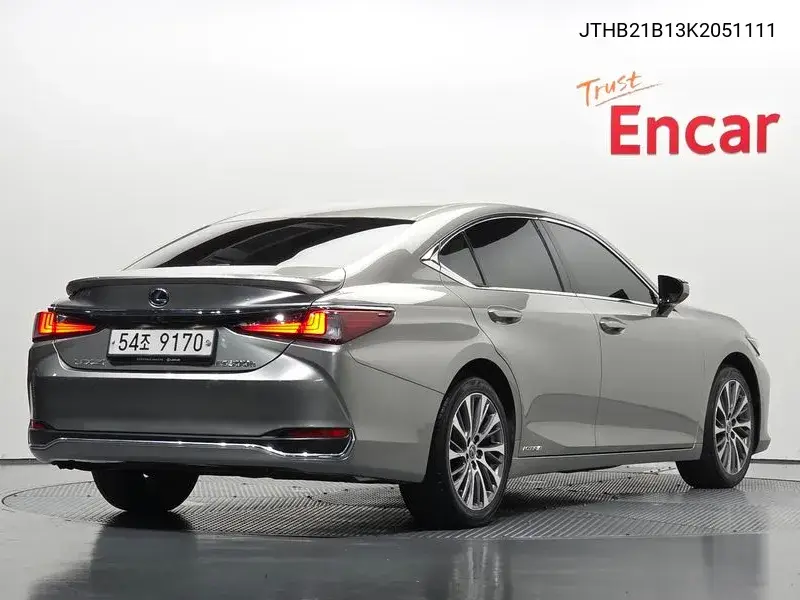 2019 LEXUS ES VIN JTHB21B13K2051111 — фото 2