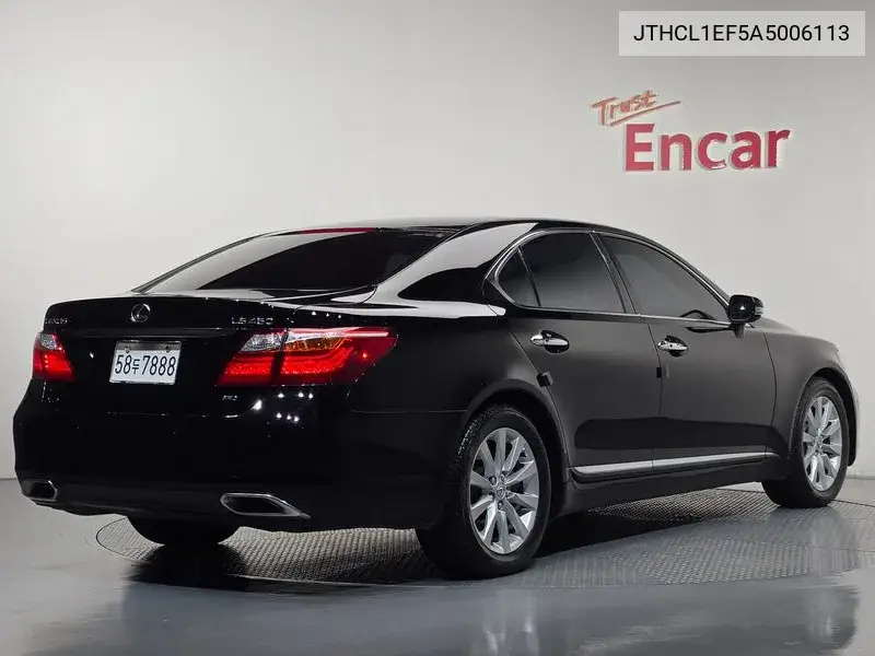2010 LEXUS LS VIN JTHCL1EF5A5006113 — фото 2