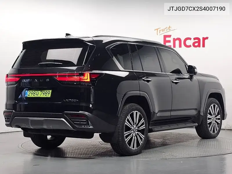 2025 LEXUS LX VIN JTJGD7CX2S4007190 — фото 2