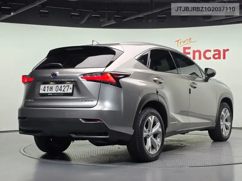 2016 LEXUS NX VIN JTJBJRBZ1G2037110 — фото 2