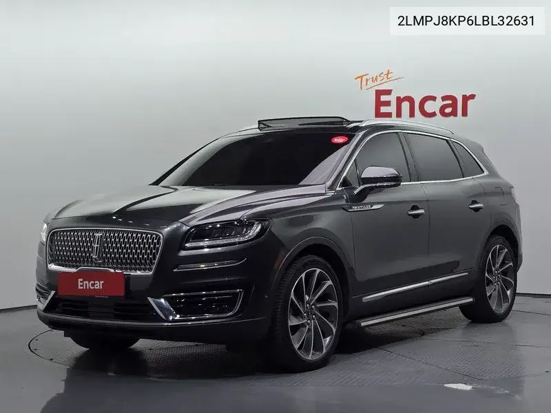LINCOLN NAUTILUS 2020, VIN 2LMPJ8KP6LBL32631
