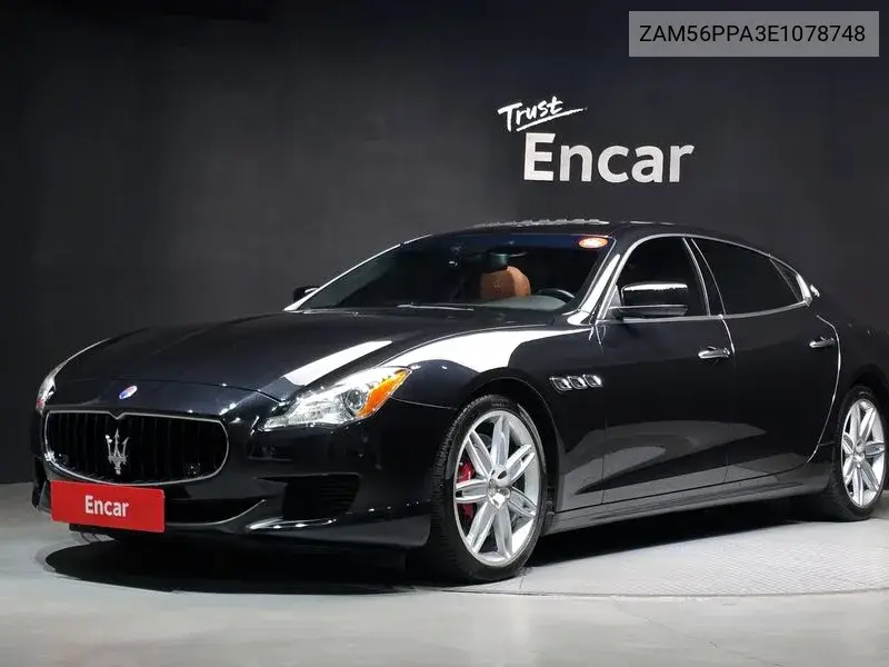 MASERATI QUATTROPORTE 2014, VIN ZAM56PPA3E1078748