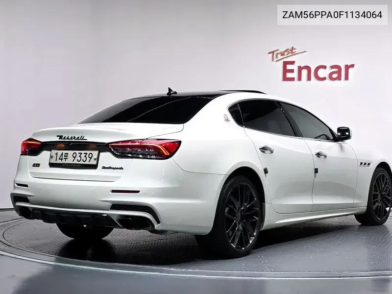 2015 MASERATI QUATTROPORTE VIN ZAM56PPA0F1134064 — фото 2