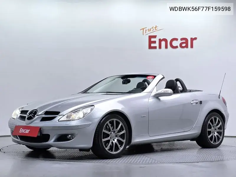 MERCEDES SLK-KLASSE 2007, VIN WDBWK56F77F159598