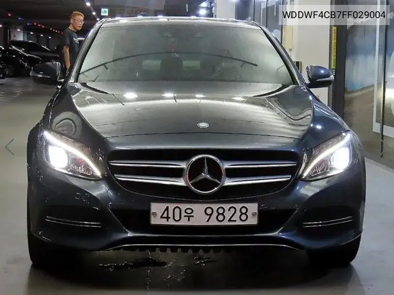 2014 MERCEDES C-KLASSE VIN WDDWF4CB7FF029004 — фото 2