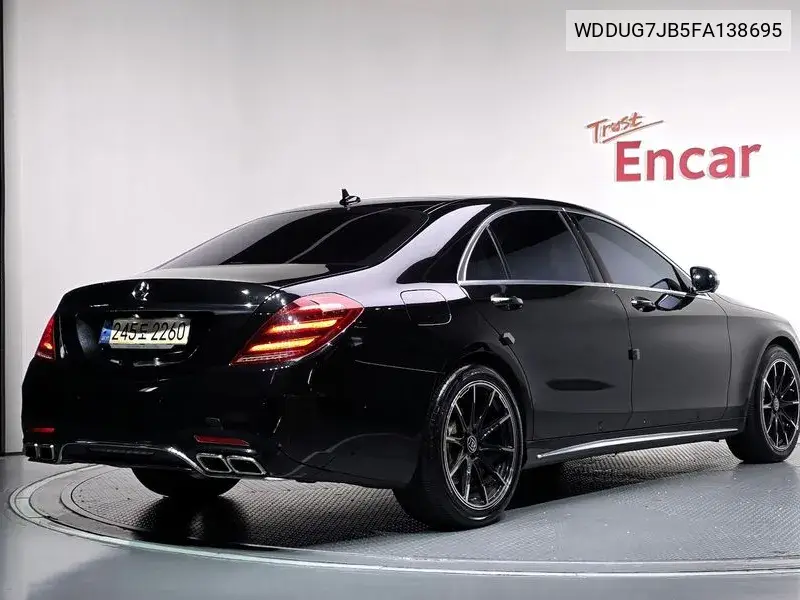 2014 MERCEDES S-KLASSE VIN WDDUG7JB5FA138695 — фото 2