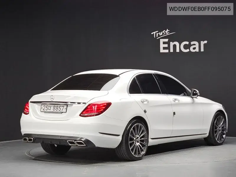 2014 MERCEDES C-KLASSE VIN WDDWF0EB0FF095075 — фото 2