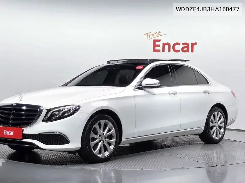 MERCEDES E-KLASSE 2017, VIN WDDZF4JB3HA160477