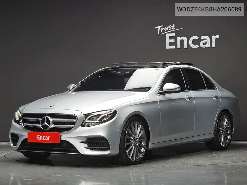 MERCEDES E-KLASSE 2017, VIN WDDZF4KB8HA206089