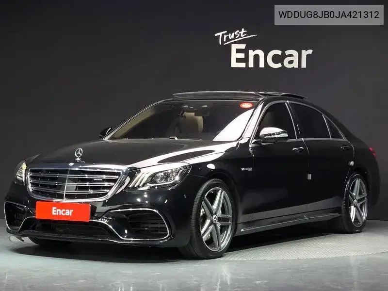 MERCEDES S-KLASSE 2018, VIN WDDUG8JB0JA421312