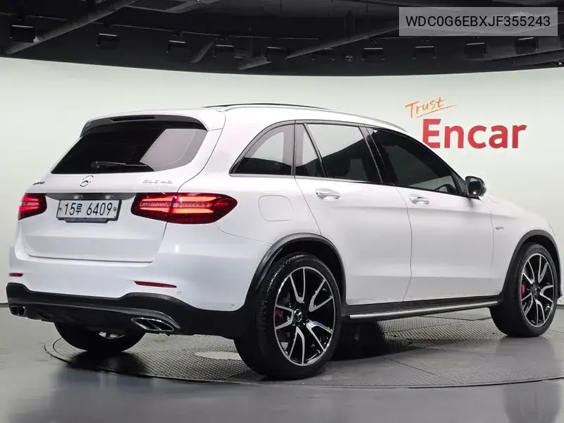 2018 MERCEDES GLC VIN WDC0G6EBXJF355243 — фото 2
